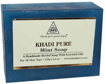 

Khadi Pure Herbal Mint Soap - 125g(125 g)