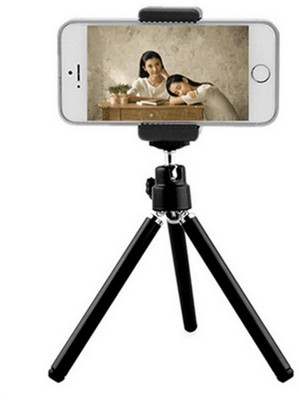 

Hypex Adjustable Mini Tripod Smartphone Camera Stand Compatible with All Android and iOS Devices . Tripod(Multicolor, Supports Up to 1000 g)