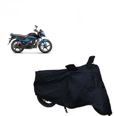 KAAZ Two Wheeler Cover for Hero(Splendor I Smart, Black)