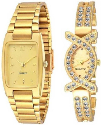 bright arts Analog Watch  - For Couple