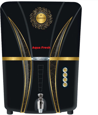 

Aqua Fresh Black Diamond model 12 L RO + UV + UF + TDS Water Purifier(Black)