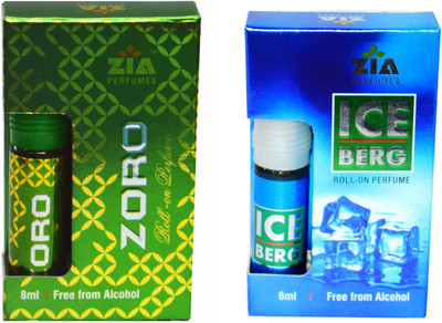 

Zia ZORRO & ICE BERG Special Malaysian Edition Floral Attar(Davana)