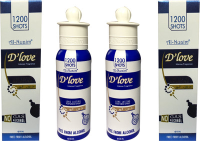 

Al Nuaim AL NUAIM D'LOVE (PACK OFF 2) Floral Attar(Musk)