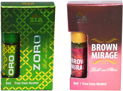 

Zia ZORRO & BROWN MIRAGE Special Malaysian Edition Floral Attar(Davana)