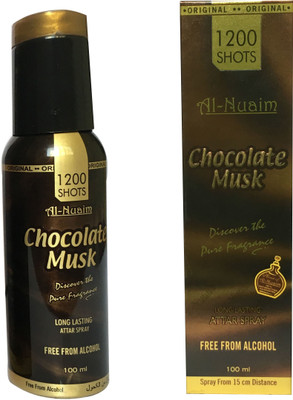 

Al Nuaim AL NUAIM CHOCLATE MUSK (PACK OFF 1) Floral Attar(Musk)