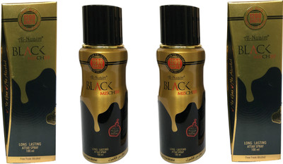 

Al Nuaim AL NUAIM BLACK OUDH (PACK OFF 2) Floral Attar(Musk)