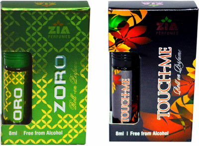 ZIA ZORRO & TOUCH ME Special Malaysian Edition Floral Attar(Davana)