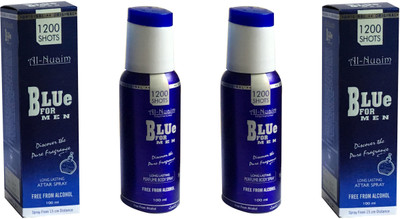 

Al Nuaim BLUE FOR MEN(PACK OFF 2) Floral Attar(Musk)