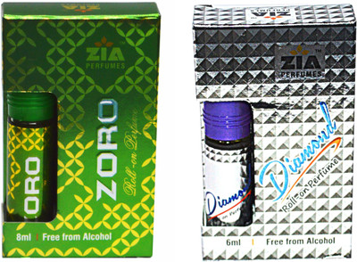 

Zia ZORRO & DIAMOND Special Malaysian Edition Floral Attar(Davana)