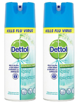 

Dettol Disinfectant Spray Spring Waterfall Pack Of 2 Ocean(800 ml, Pack of 2)