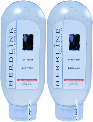 

Herbline Active Ayurveda Bust Cream 200gm Pack Of-2(200 g)