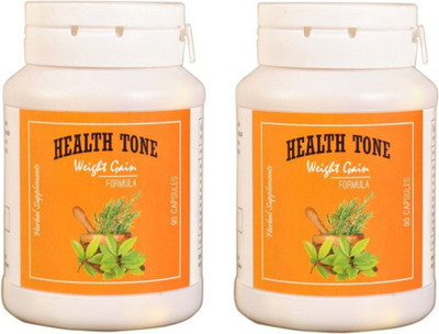 

Health Tone -Herbal Weight Gainer Capsules -2 Bottles(100 g)