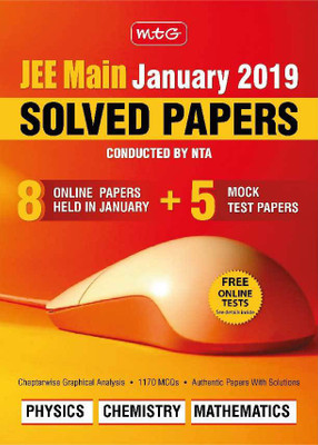 Jee Main January 2019 Solved Papers(English, Electronic book text, unknown)