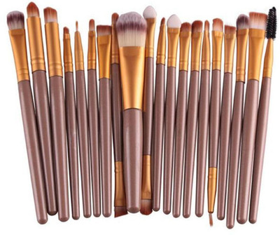 

Yashus rofessional Makeup Brush Cosmetic Synthetic Hair Brushes Kit Set(Pack of 20)