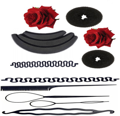 

S R Enterprises hair accessories set pack of 13pcs(Set of 13)