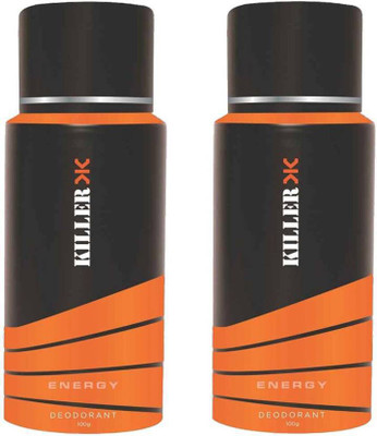 

Killer energy 300 ml Body Spray - For Women(300 ml, Pack of 2)