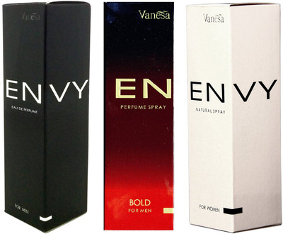 

Envy Bold 60ml, Men 60ml & Women 60ml Pack of 3 Perfume Body Spray - For Men & Women(180 ml, Pack of 3)