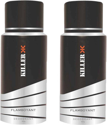 

Killer Sensual And Scandalous Deodorant Spray - For Men Body Spray - For Men(200 ml, Pack of 2)