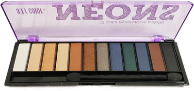 

s.f.r color Neons 12 Color Eyeshadow Palette(Shade no 04) 14.3 g(Multicolor)