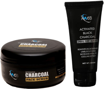 

IMEN Activated Charcoal Face Scrub 100 g + Peel of mask 60 g(160 g)