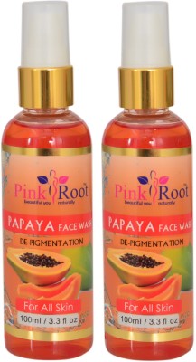 

Pink Root PAPAYA 2PC FACE WASH 100ML Face Wash(100 ml)