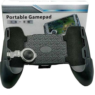 

Bluekart Online PUBG Controller Mobile Game Trigger. L1R1 Shooter Joystick Gamepad That Works On All The Phones Gamepad Gaming Accessory Kit(Black, For Android, iOS)