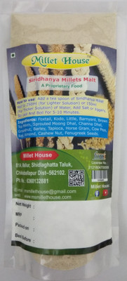 

Millet House Siridhnaya Millets Malt Mixed Millet(200.0 g)