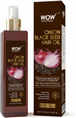 

WOW Skin Science Onion Black Seed 200mL Hair Oil(200 ml)