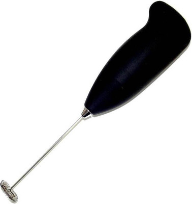 

Gadget Hero's Kitchen Made Stainless Steel Mini Handheld Electric Mixer Cream Coffee Frother 3 W Hand Blender(Black)