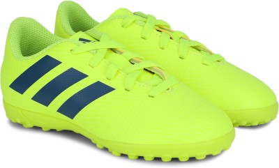 

ADIDAS Boys Lace Football Shoes(Green, Syello/fooblu/actred