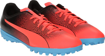 

Puma Boys & Girls Lace Running Shoes(Orange, Red blast-black-bleu azur