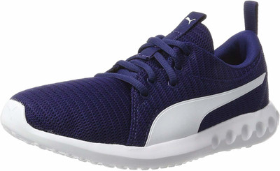 

Puma Boys & Girls Lace Sneakers(Blue, Blue depths- white