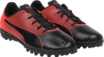 

Puma Boys & Girls Lace Football Shoes(Black, Black-red blast
