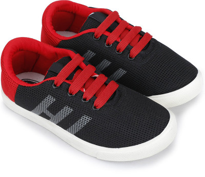 

Extavo Boys & Girls Lace Running Shoes(Red, Cm-red