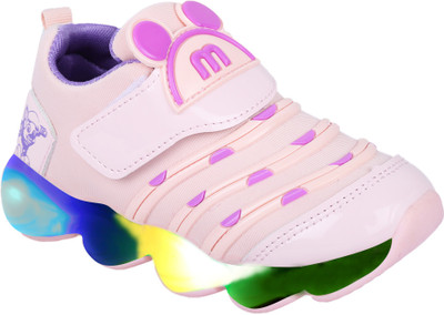 

LNG Lifestyle Boys & Girls Velcro Dancing Shoes(Pink, Babypink