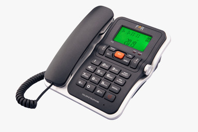 

For F33 Corded Landline Phone(Iron Grey Silver)