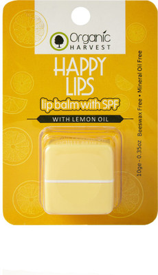 

Organic Harvest Lip Balm with SPF Lemon Oil(Pack of: 1, 10 g)
