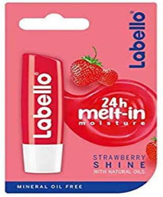 

LABELLO lip balm strawberry shine STRAWBERRY SHINE(Pack of: 1, 0.5 g)