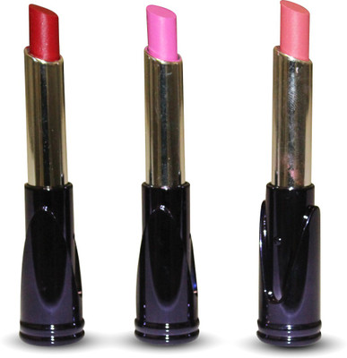 

Akshat COLOURBOX LIPSTICK (SET OF 3PCS) ULTRA SPARKLING(BABY PINK, PINK, LIGHT PURPLE)