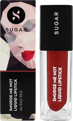 

Sugar Smudge Me Not Liquid Lipstick - 46 Rad Red (Orange Toned Red)(Red)