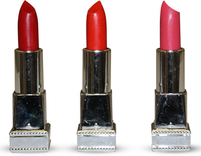 Akshat MATTE LIPSTICK SET OF 3 DIFFERENT SHADES(MULTICOLOR)