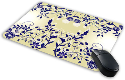 

Grazios Floral pattern Mousepad| Designer Mousepad | Printed-59 Mousepad(Multicolor)