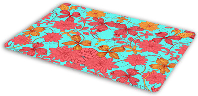 

Nasty Frog Floral pattern Mousepad| Designer Mousepad | Printed-23 Mousepad(Multicolor)