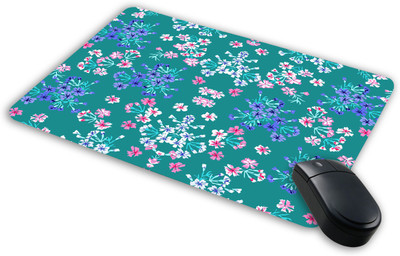 

Saltine Floral pattern Mousepad| Designer Mousepad | Printed-18 Mousepad(Multicolor)