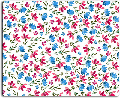 

Fashclub Floral print Mousepad| Designer Mousepad | Printed-75 Mousepad(Multicolor)