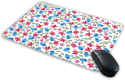 

Grazios Floral pattern Mousepad| Designer Mousepad | Printed-75 Mousepad(Multicolor)