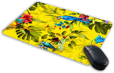 

Saltine Floral pattern Mousepad| Designer Mousepad | Printed-86 Mousepad(Multicolor)
