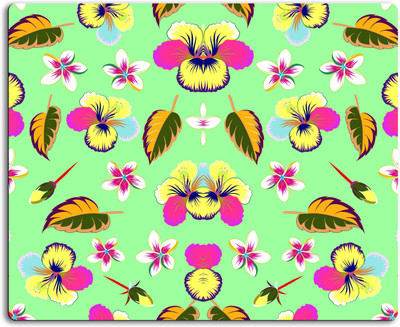 

Fashclub Floral print Mousepad| Designer Mousepad | Printed-20 Mousepad(Multicolor)