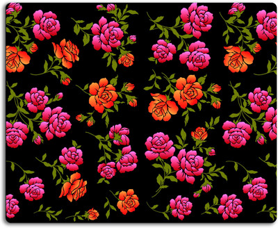 

Nasty Frog Floral pattern Mousepad| Designer Mousepad | Printed-49 Mousepad(Multicolor)