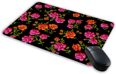 

Saltine Floral pattern Mousepad| Designer Mousepad | Printed-49 Mousepad(Multicolor)